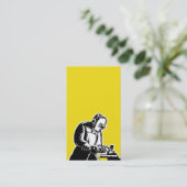 uitzicht voor lassen aan de zijkant visitekaartje (Staand voorkant)