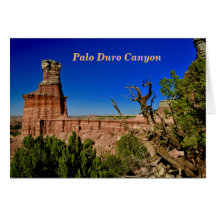 Uitzicht vuurtoren in Palo Duro