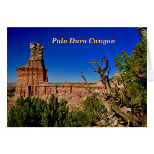 Uitzicht vuurtoren in Palo Duro