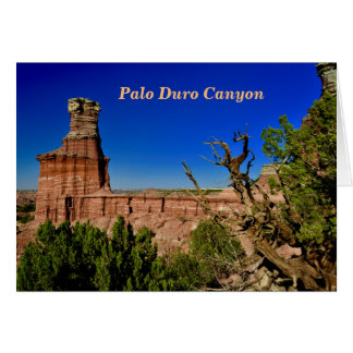 Uitzicht vuurtoren in Palo Duro