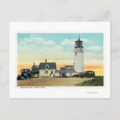 Uitzicht vuurtoren van het noorden van Truro Highl Briefkaart (Voorkant)