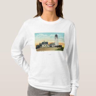 Uitzicht vuurtoren van het noorden van Truro Highl T-shirt