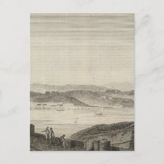 Uitzicht Washington in 1800 Briefkaart (Voorkant)