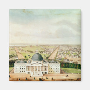 Uitzicht Washington Magneet