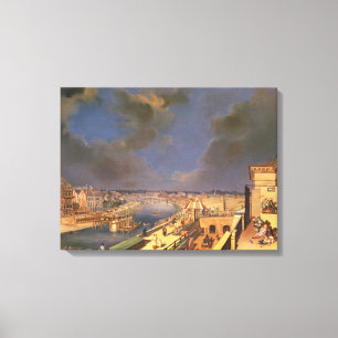 Uitzicht Wenen, 1819 (olie op doek) Canvas Afdruk