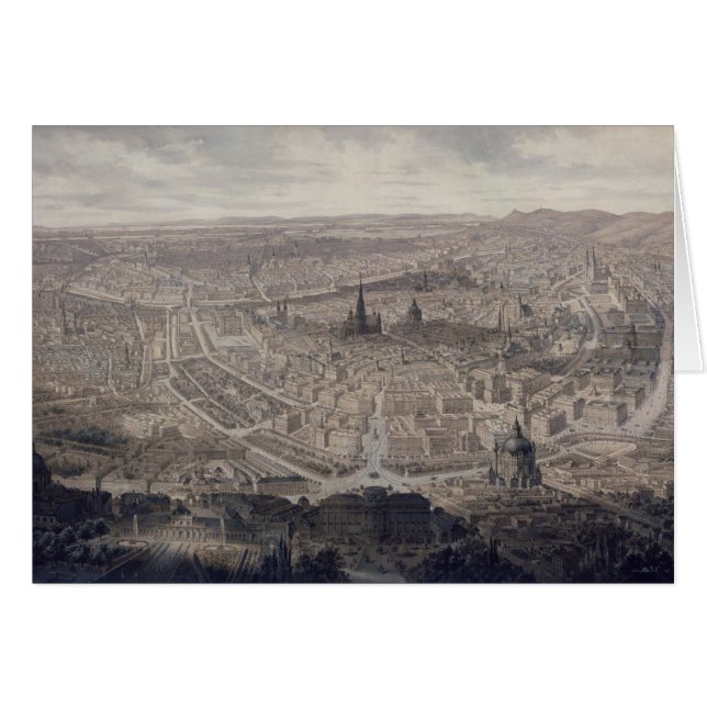 Uitzicht Wenen, c.1860 (Voorkant Horizontaal)