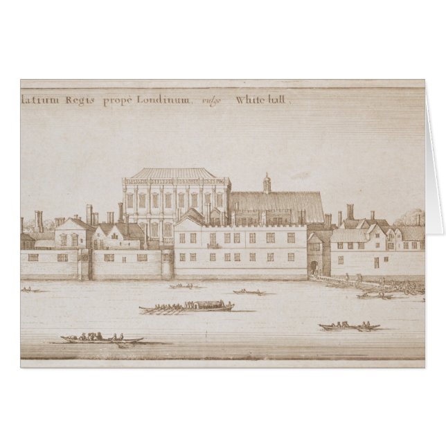 Uitzicht Whitehall, 1645 (Voorkant Horizontaal)
