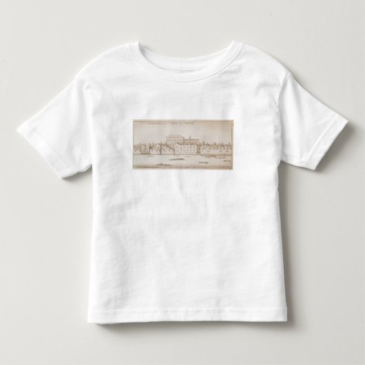 Uitzicht Whitehall, 1645 Kinder Shirts (Voorkant)