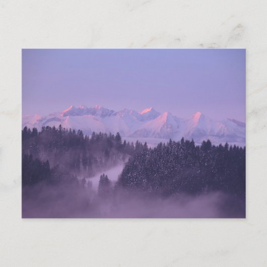 Uitzicht Winter Tatras Briefkaart (Voorkant)