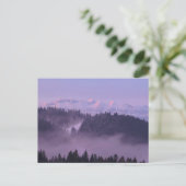 Uitzicht Winter Tatras uit Pieniny Briefkaart (Staand voorkant)