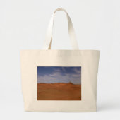 Uitzicht woestijn - Gobi Grote Tote Bag (Voorkant)