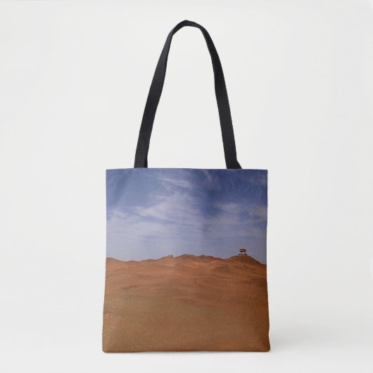 Uitzicht woestijn - Gobi Tote Bag (Voorkant)