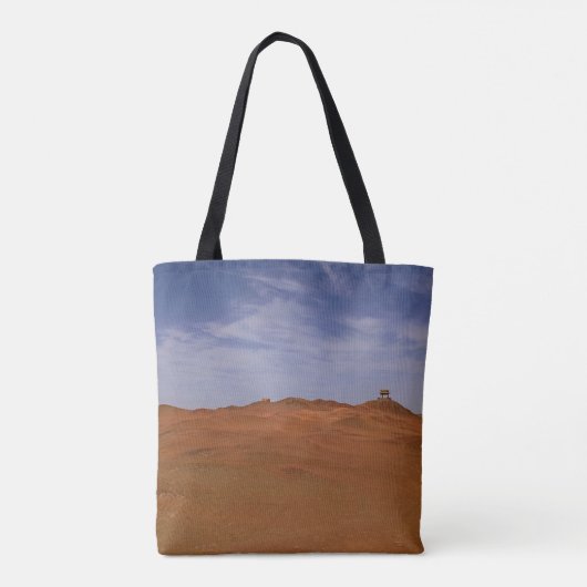 Uitzicht woestijn - Gobi Tote Bag (Achterkant)