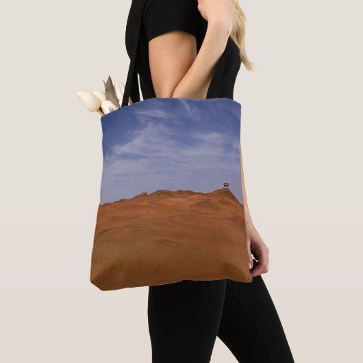 Uitzicht woestijn - Gobi Tote Bag (Dichtbij)