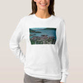Uitzicht Wrangell, Alaska Wrangell, AK T-shirt (Voorkant)