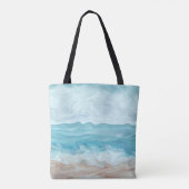 Uitzicht zee 267 tote bag (Achterkant)
