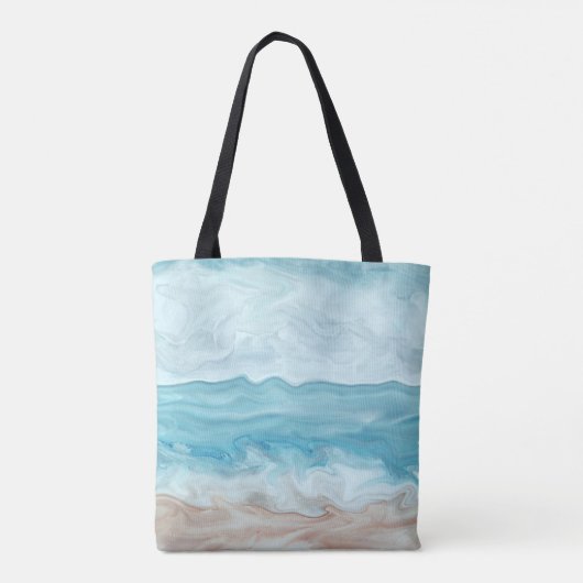 Uitzicht zee 267 tote bag (Achterkant)