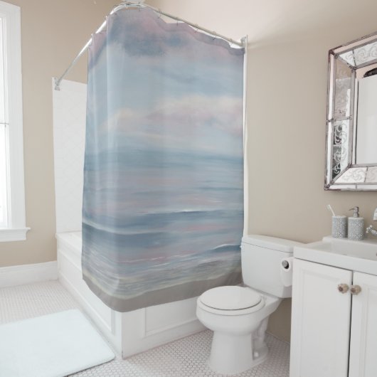 uitzicht zee 274 douchegordijn (In situ)