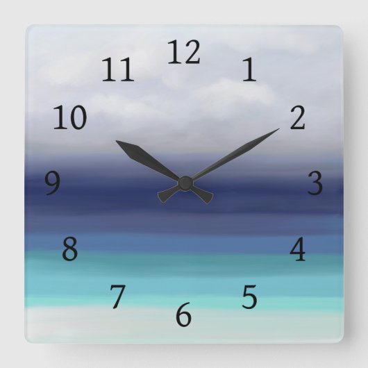 uitzicht zee 277 ronde klok (Voorkant)