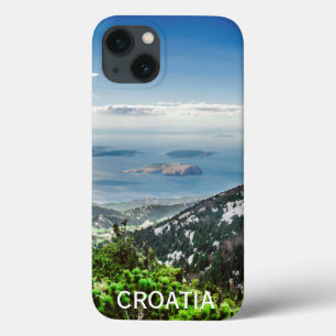 Uitzicht zee uit bergen in Kroatië Case-Mate iPhone Case