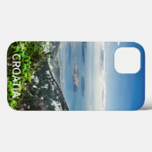 Uitzicht zee uit bergen in Kroatië Case-Mate iPhone Case (Achterkant (horizontaal))