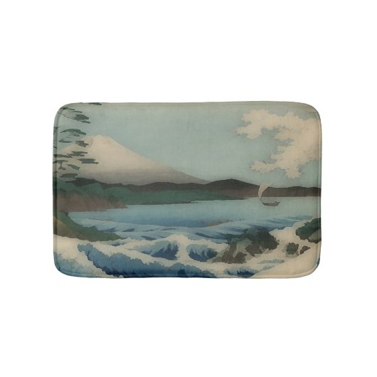 uitzicht zee van Satta Point Badmat (Voorkant)