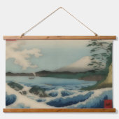 uitzicht zee van Satta Point Hangend Wandkleed (Voorkant)