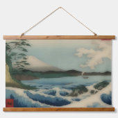 uitzicht zee van Satta Point Hangend Wandkleed (Voorkant 2)