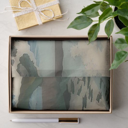 uitzicht zee van Satta Point Tissuepapier (Geschenk)