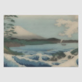 uitzicht zee van Satta Point Tissuepapier (Voorkant)