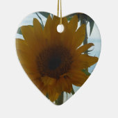 Uitzicht zonnebloemplak keramisch ornament (Rechts)