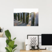 Uitzichten aan de zeezijde - strand poster (Thuiskantoor)