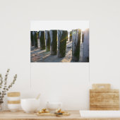 Uitzichten aan de zeezijde - strand poster (Keuken)