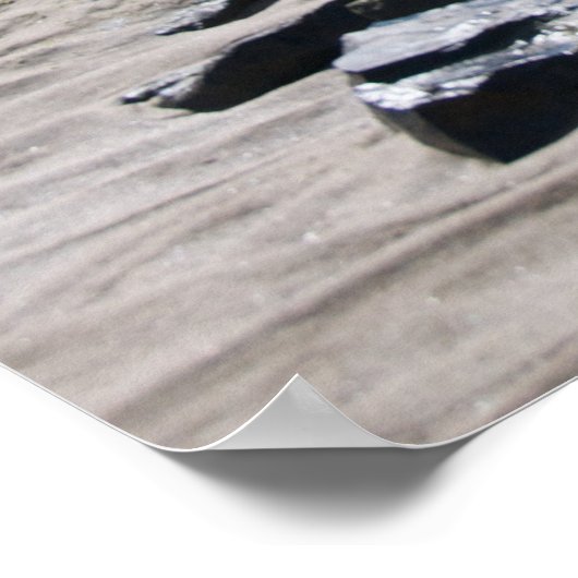 Uitzichten aan de zeezijde - zee poster (Hoek)