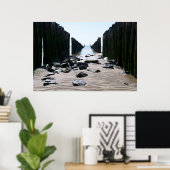 Uitzichten aan de zeezijde - zee poster (Thuiskantoor)