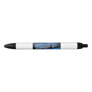 Uitzichten bergpen zwarte inkt pen