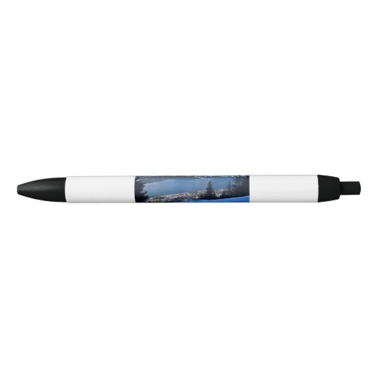 Uitzichten bergpen zwarte inkt pen (Voorkant)