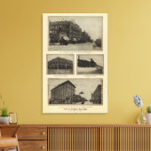 Uitzichten, Boise, Idaho Canvas Afdruk (Insitu (Woonkamer))