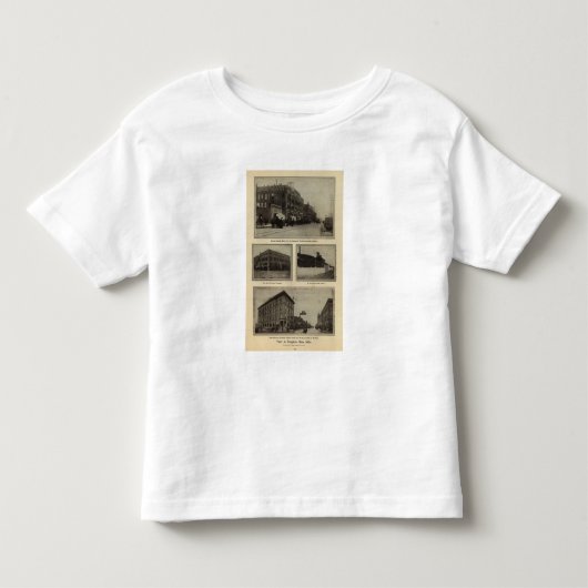 Uitzichten, Boise, Idaho Kinder Shirts (Voorkant)