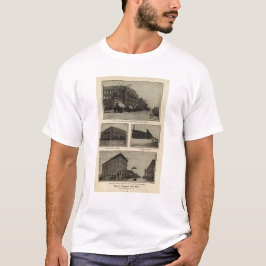 Uitzichten, Boise, Idaho T-shirt (Voorkant)