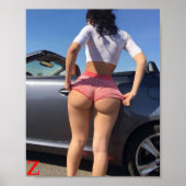 Uitzichten en exotische auto's met één Z Poster (Voorkant)