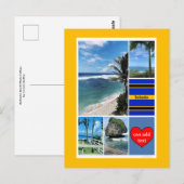 Uitzichten in de Barbados Ocean Briefkaart (Voorkant / Achterkant)