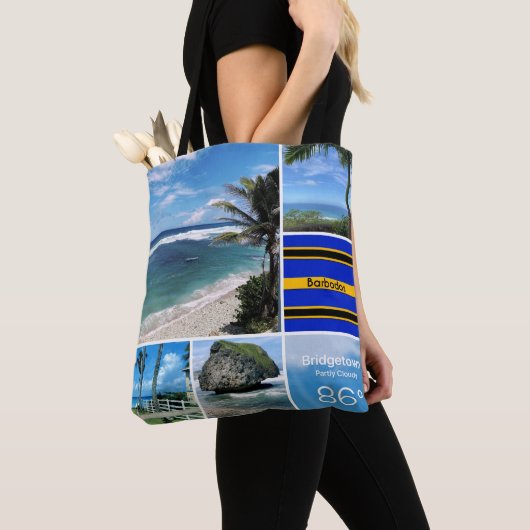 Uitzichten in de Barbados Ocean Tote Bag (Dichtbij)
