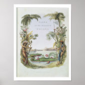 "Uitzichten in het binnenland van Guyana", Poster (Voorkant)