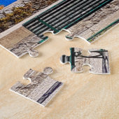 Uitzichten in het landschap van het Como-meer Legpuzzel (Zijkant)