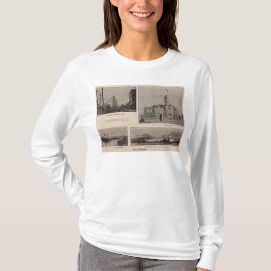 Uitzichten in Washington T-shirt (Voorkant)