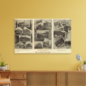 Uitzichten, La Grande, Oregon Canvas Afdruk (Insitu (Woonkamer))