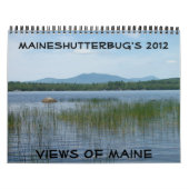 uitzichten Maine Calendar 2012 Kalender (Hoes)