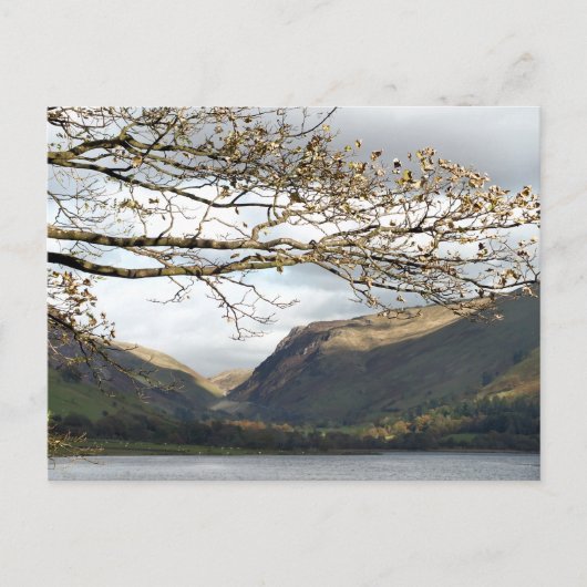 UITZICHTEN OP WALES BRIEFKAART (Voorkant)
