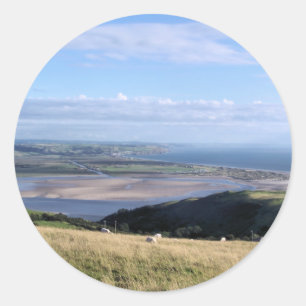 UITZICHTEN OP WALES RONDE STICKER